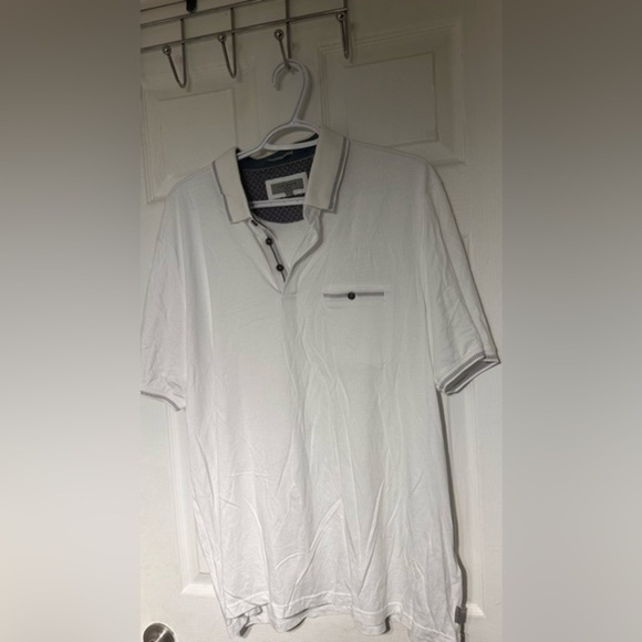 Ted baker white  and blue shirt - Picture 1 of 5